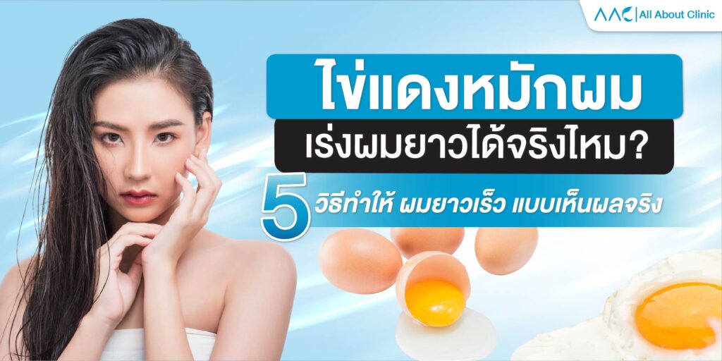 ไข่แดงหมักผม